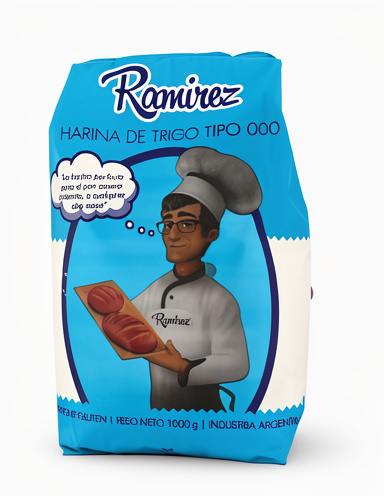 Harina Ramirez 000 1Kg