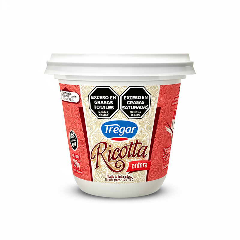 Ricota Entera 290Gr Tregar