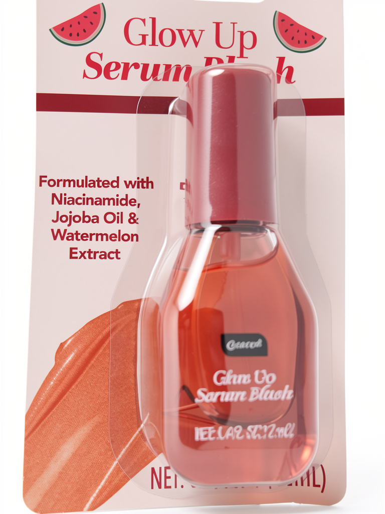 Glow up serum blush