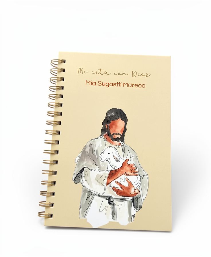 AGENDA CRISTIANA PERSONALIZADA - 80 HOJAS