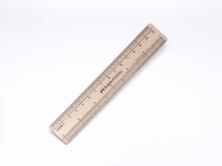 REGLA DE 15CM FABER CASTELL