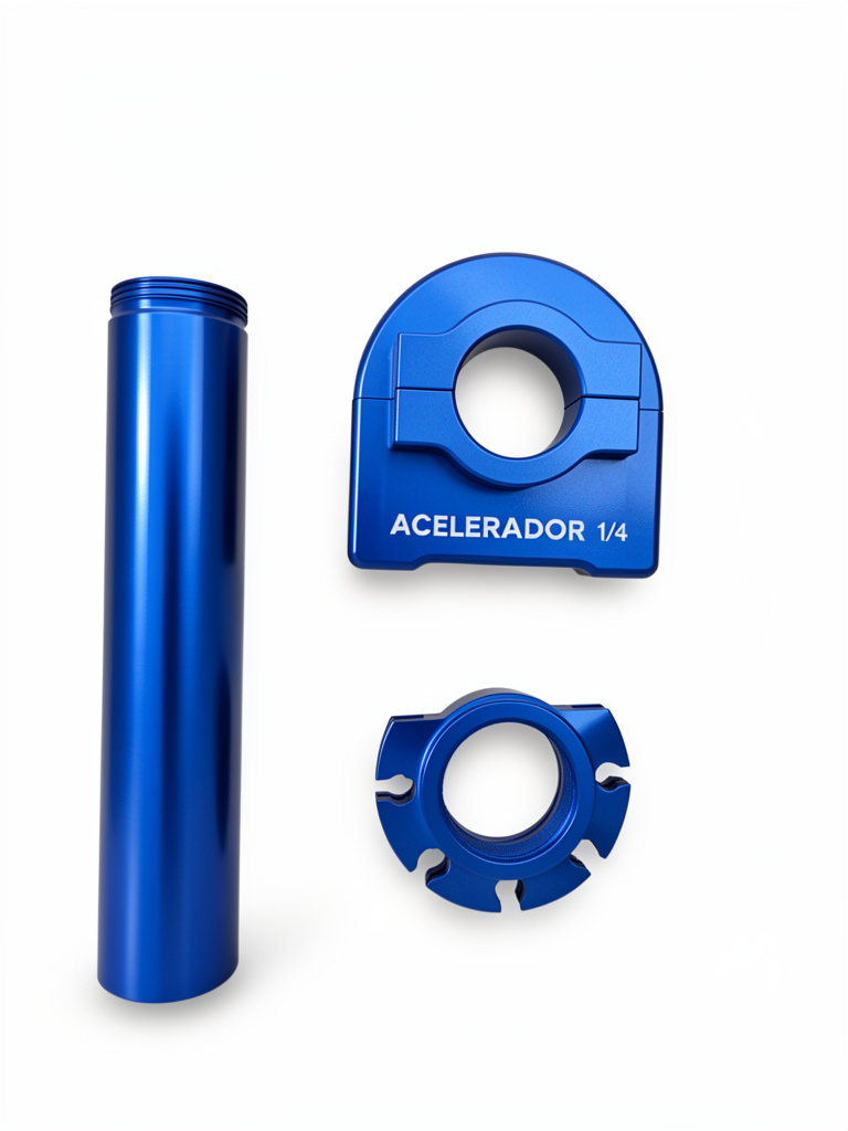 ACELERADOR 1/4 AZUL