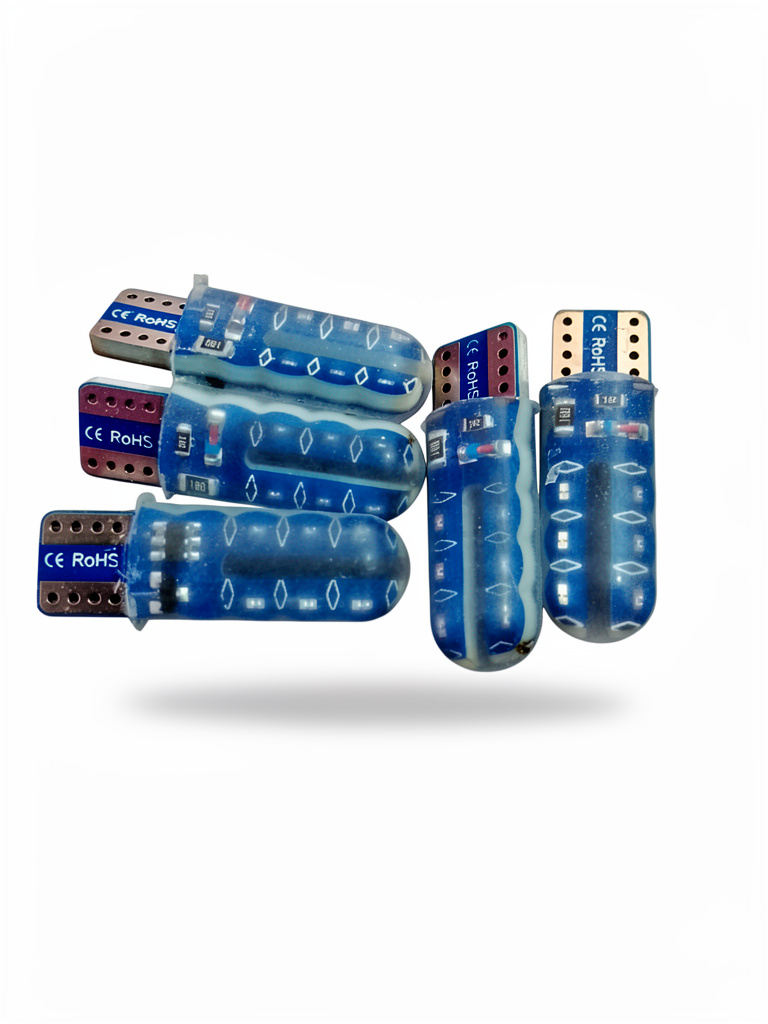 LUCES LED CORTESIA T10 AZUL