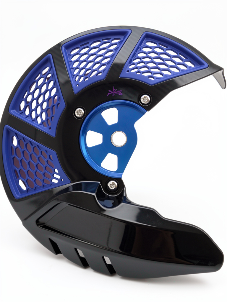 PROTECTOR DISCO FRENO UNIV AZUL