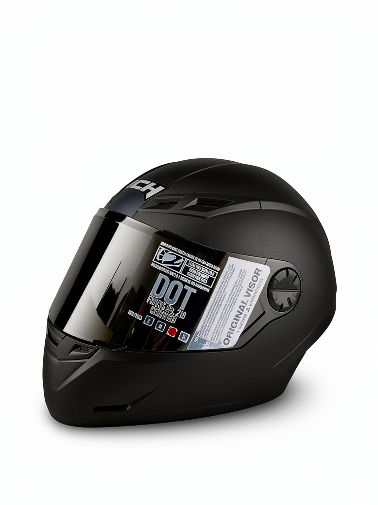 CASCO ICH 501SP SOLID NEGRO L (AZUL)