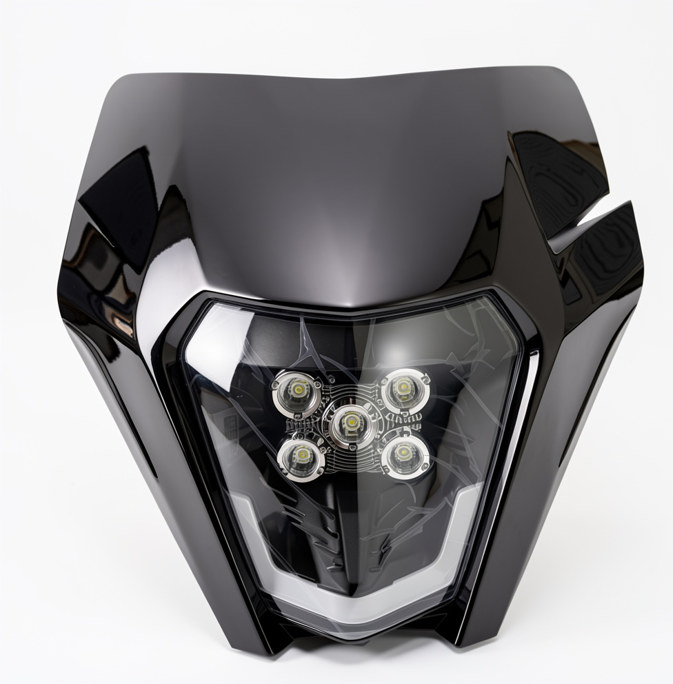 CARENA UNIVERSAL LED PRIME KTM NEGRO KMS