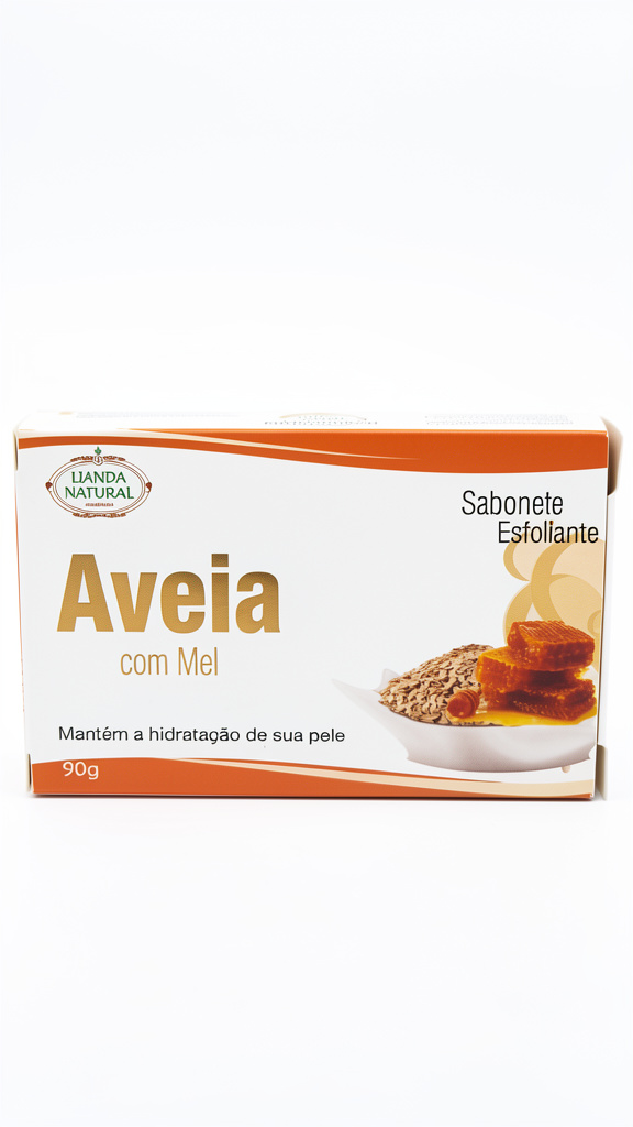 Sabonete aveia com mel