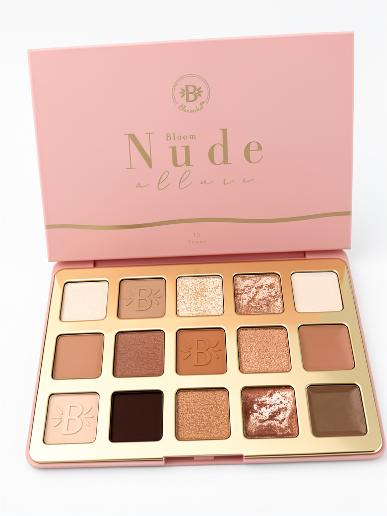 Bloom Nude palette 15 tonos