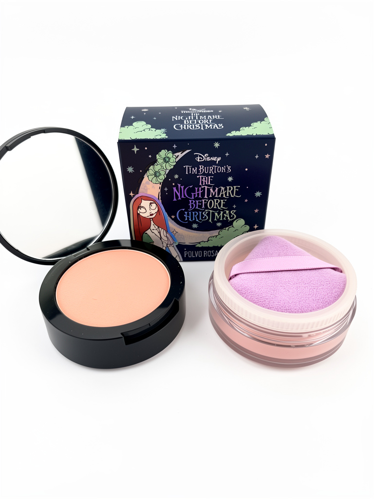 Disney Night Before Christmas polvo rosa