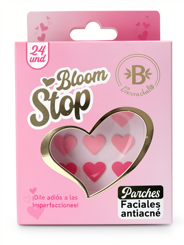 Bloom Stop parches faciales antiacné