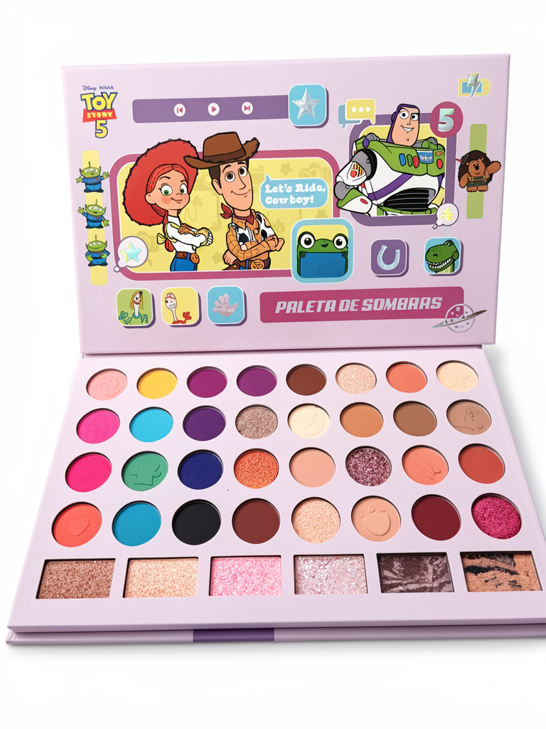 Toy Story 5 paleta de sombras