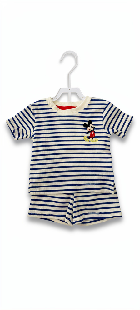 Set de 3 piezas Mickey 0-3 Meses