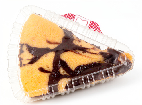 Torta casera porción