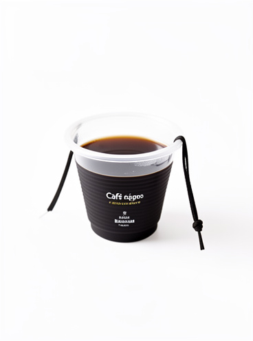Café negro pequeño