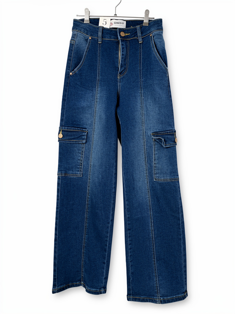Jeans cargo Giselle 2054