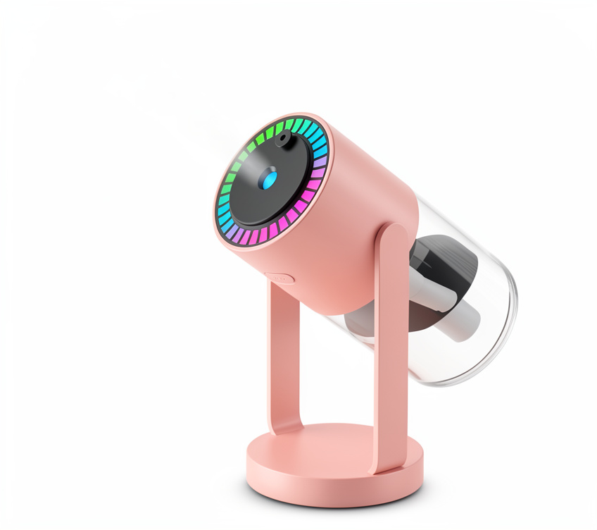 Humidificador con proyector rgb y laser