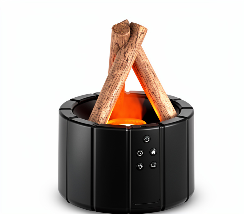 Humidificador fogata c/ control