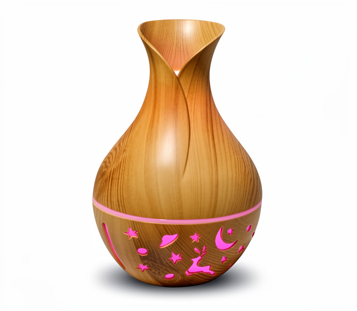 Humidificador florerito calado c/ luz