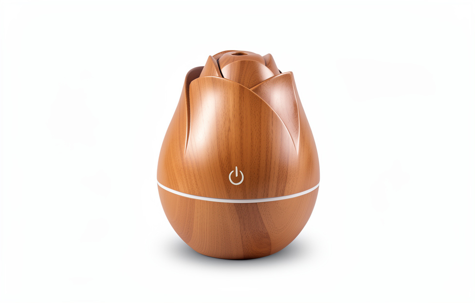 Humidificador rosa de madera