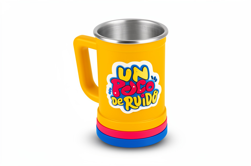 Vaso Térmico "Un Poco De Ruido" 3D 470cc