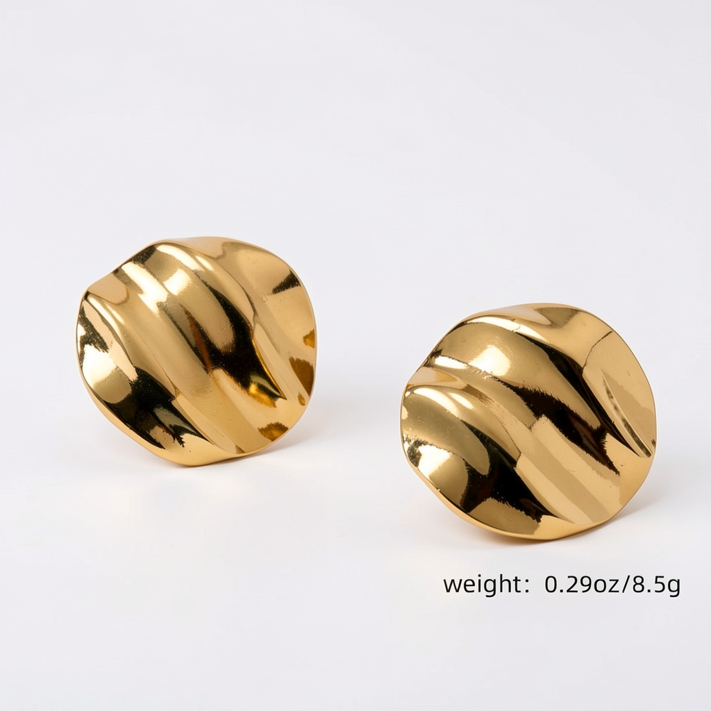 Aretes pantallas ondas