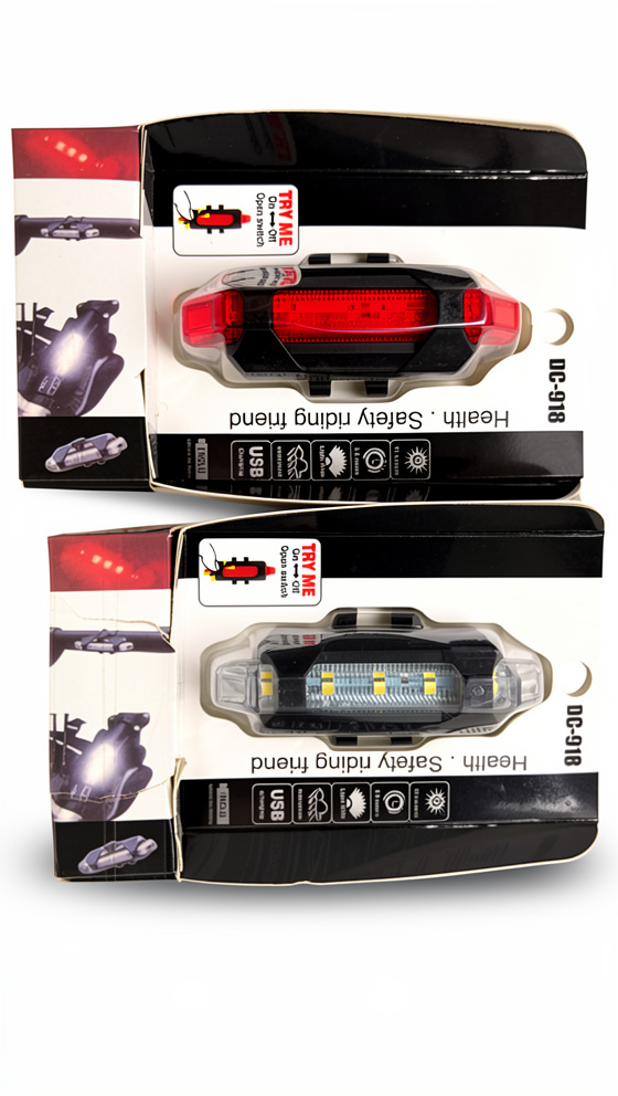 COMBO LUZ LED BICI DEL/TRAS