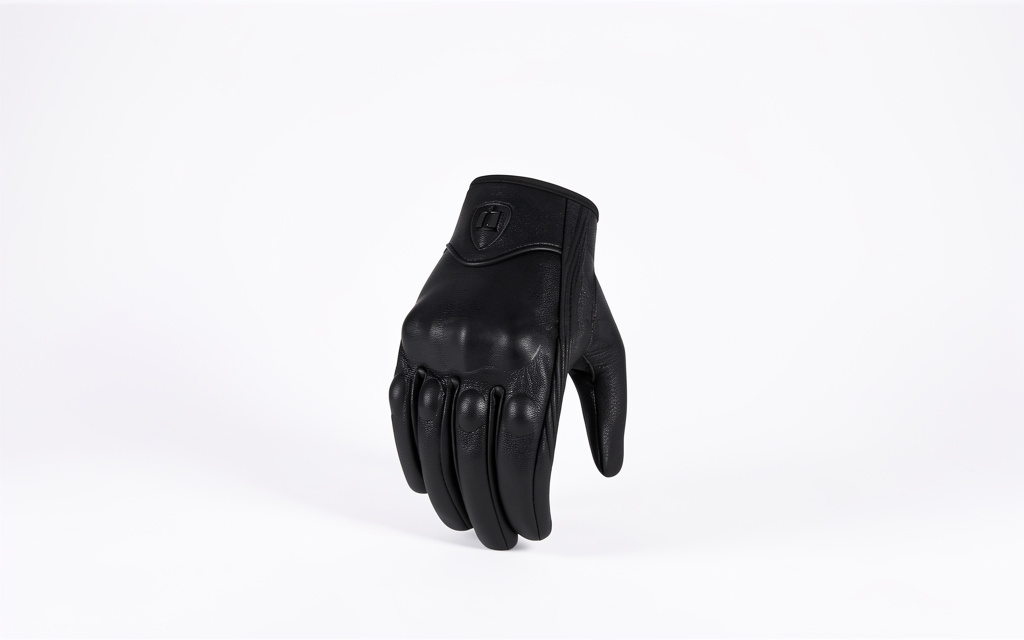 GUANTES EN CUERO MANO COMPLETA