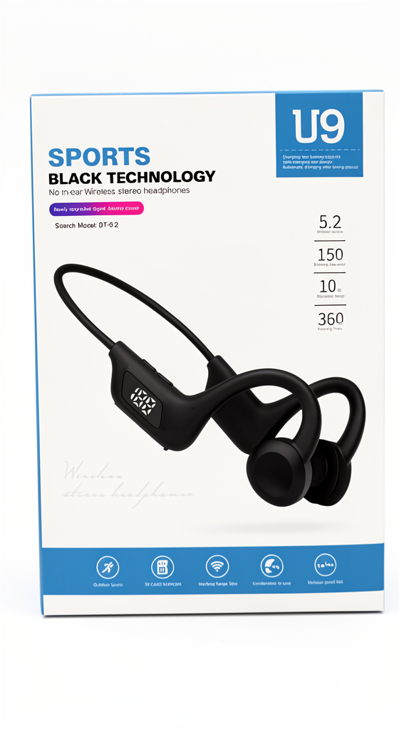 AUDIFONO INALAMBRICO U9 BT-5,2 (6)
