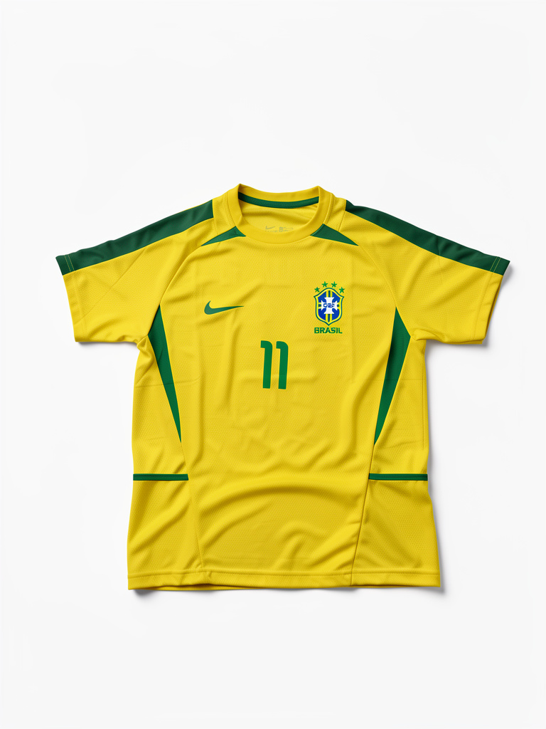 Brasil Retro Camiseta Seleccion