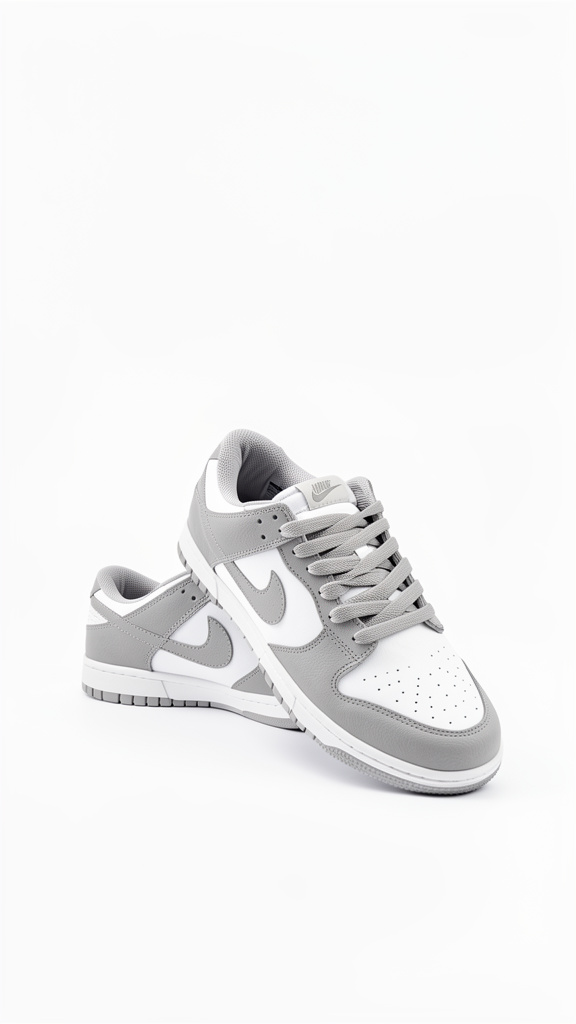 Nike Dunk Low Gris/Blanco