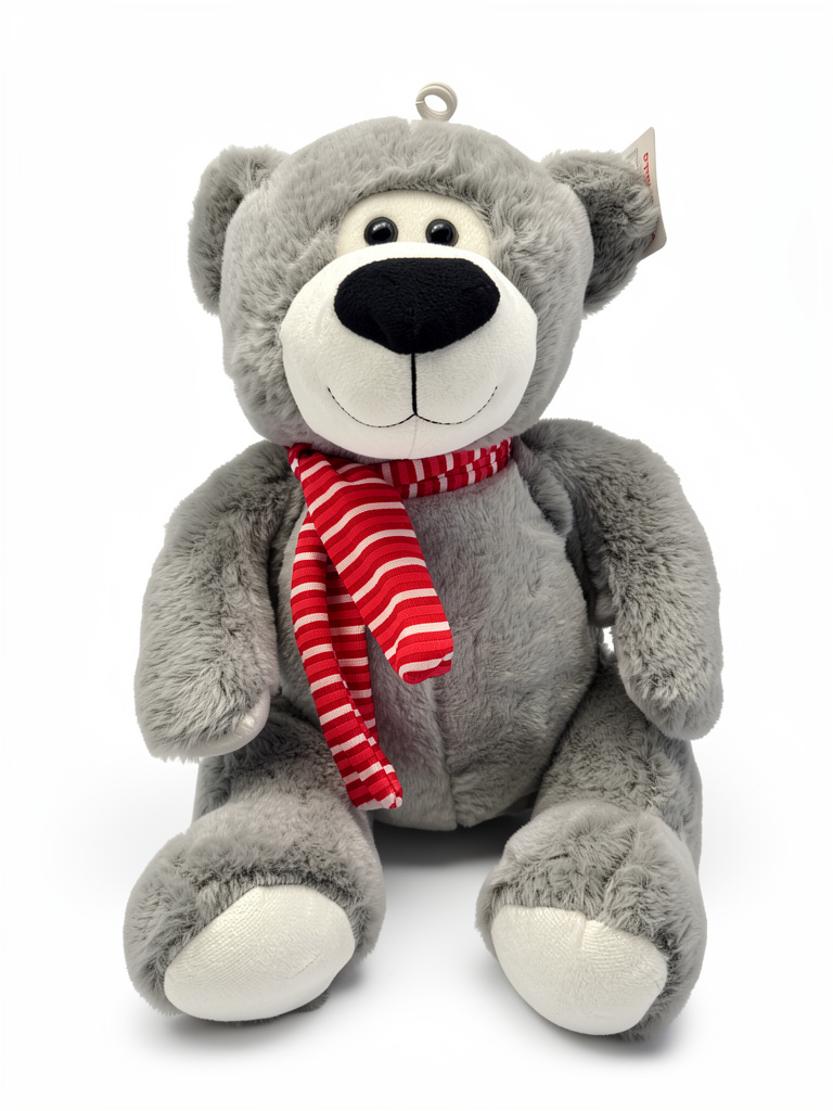 Oso gris peluche