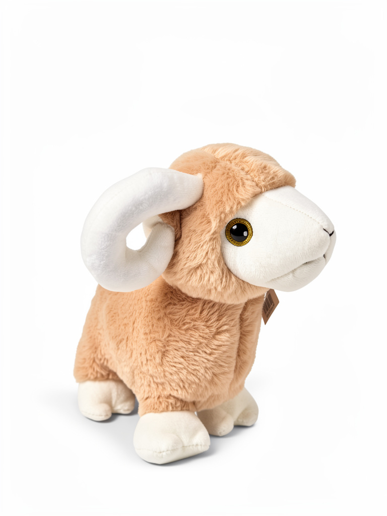 Oveja beige peluche chico