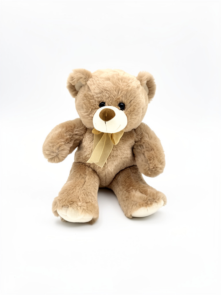 Oso de peluche cafe