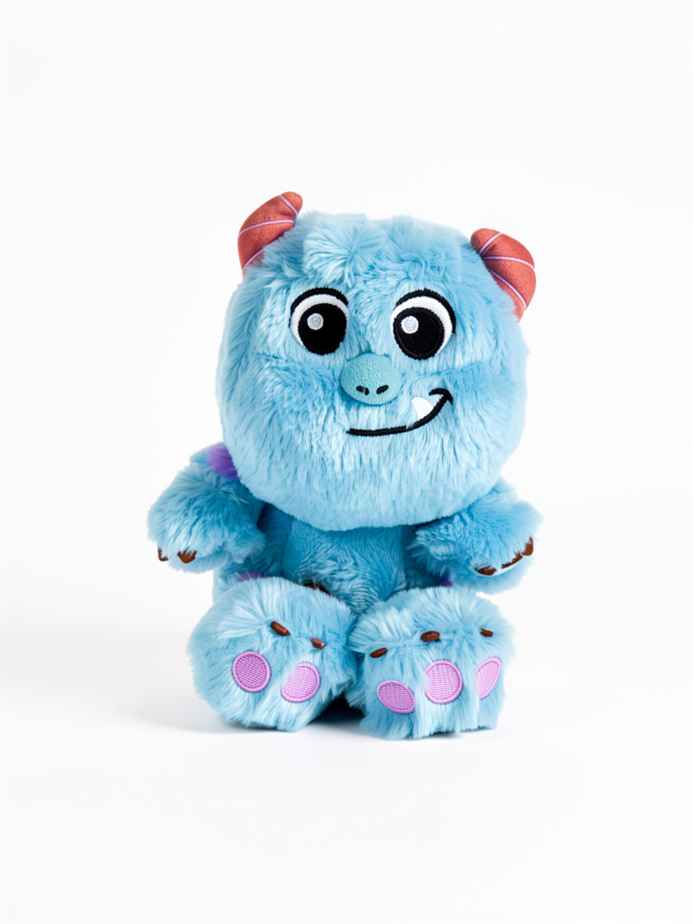 Peluche monstruo azul
