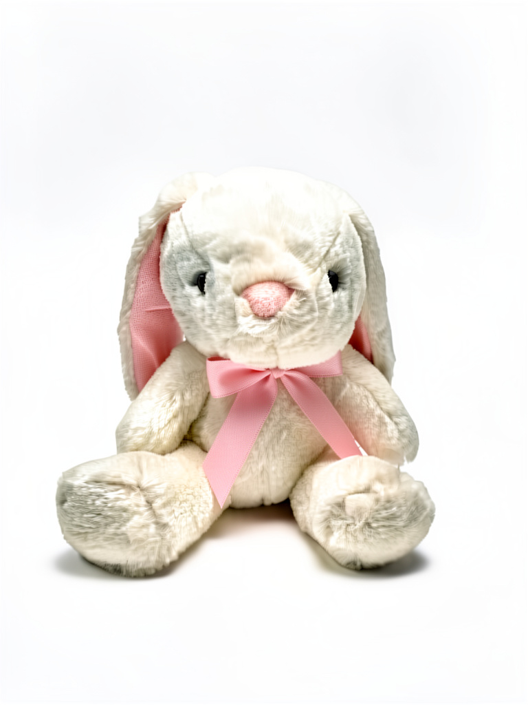 Conejo blanco peluche