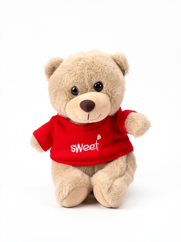 Oso de peluche Sweet rojo