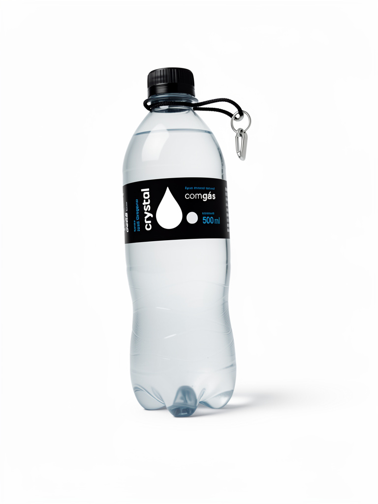 Água c/ gás Crystal 500ml