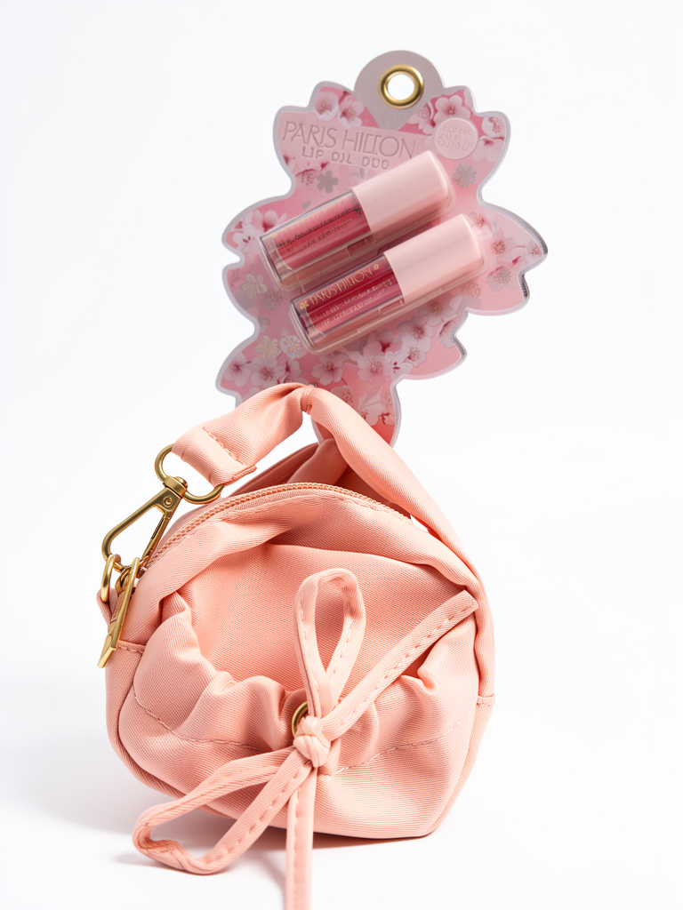 Bag Charm Lip Oil Paris Hilton + Bolsita