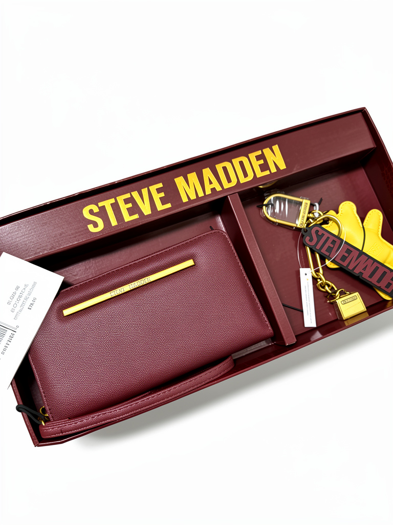 Billetera + Bag Charm Steve Madden C
