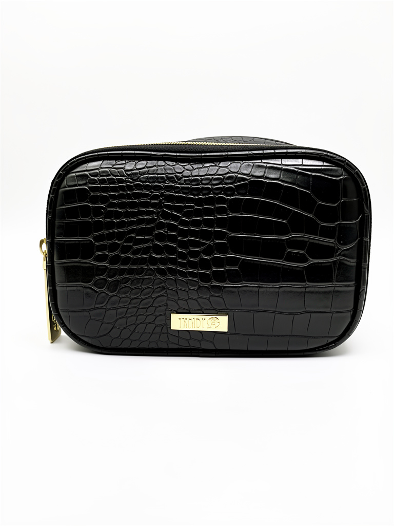 Trendy negro cosmetiquera