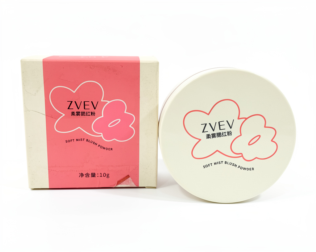 ZVEV polvo suelto rosado