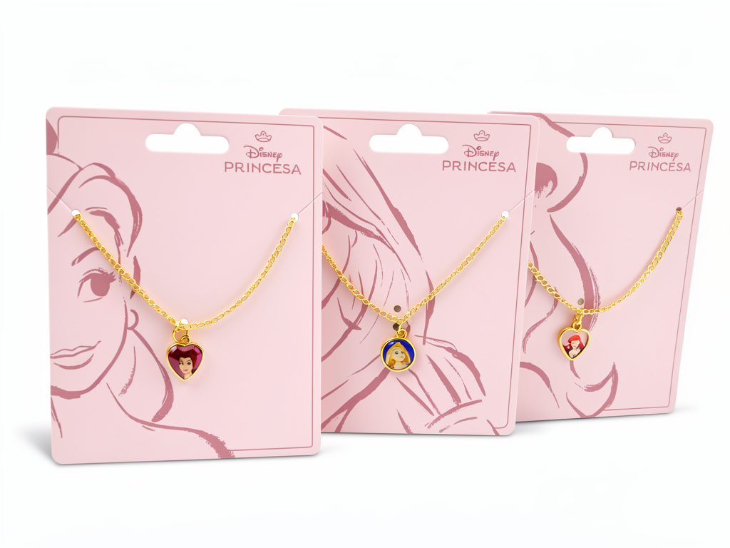 Disney Princesa collar dorado