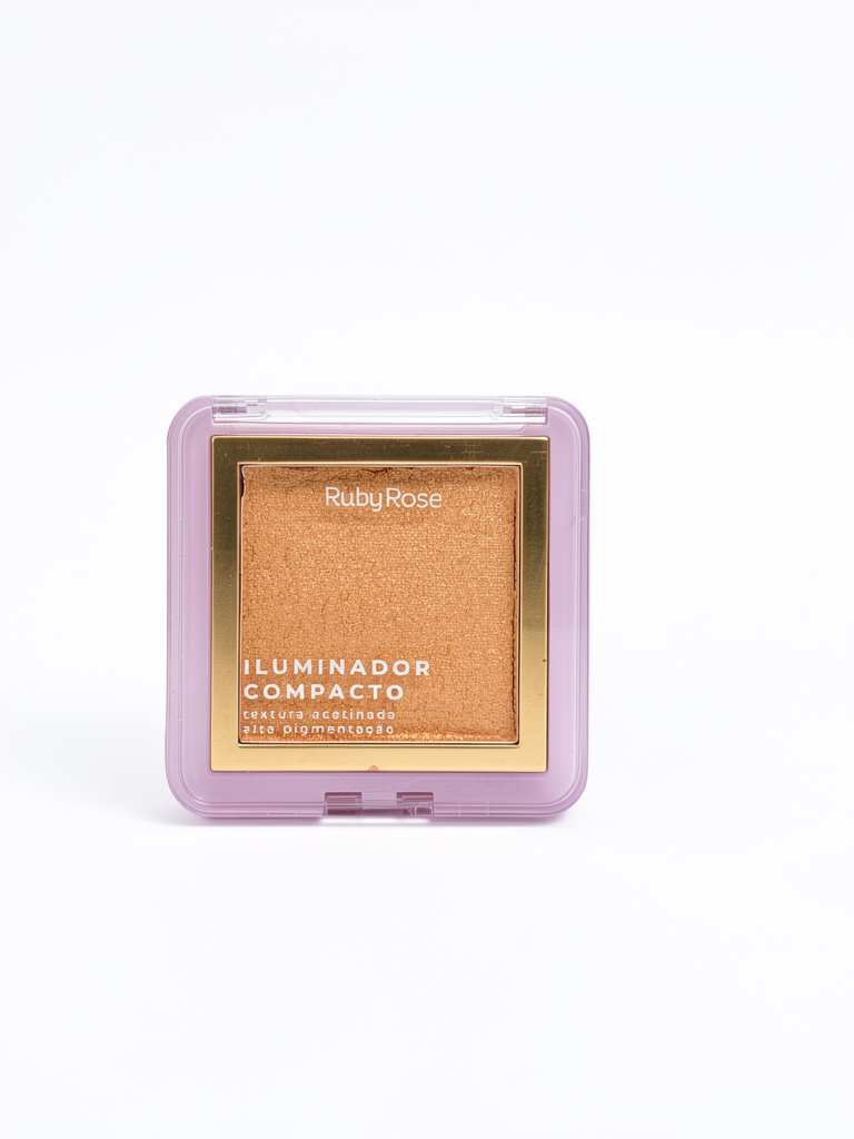 Ruby Rose iluminador compacto dorado