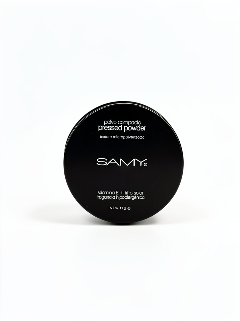 SAMY polvo compacto negro