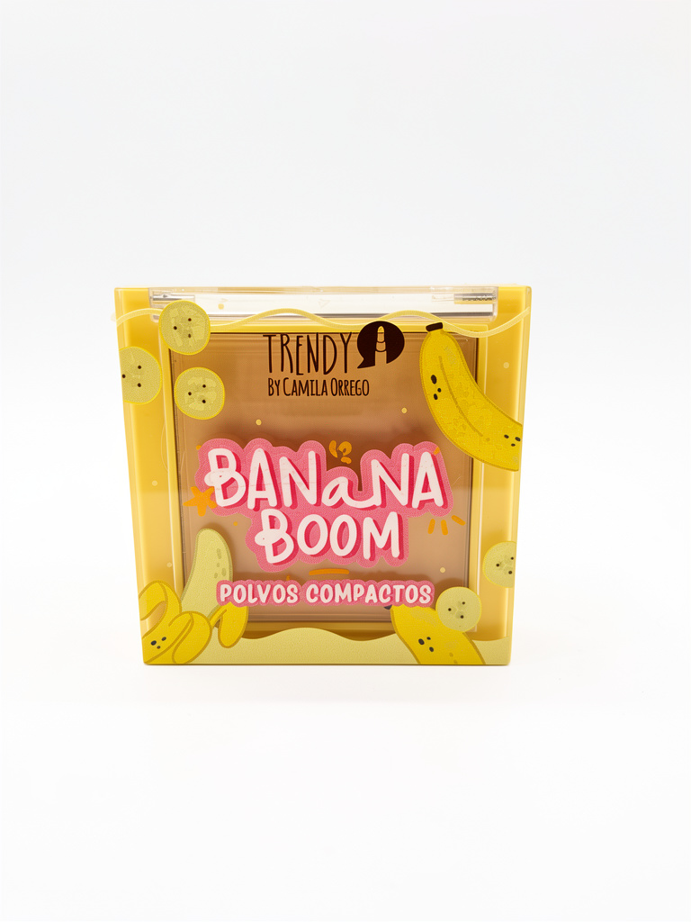 Trendy Banana Boom polvo compacto