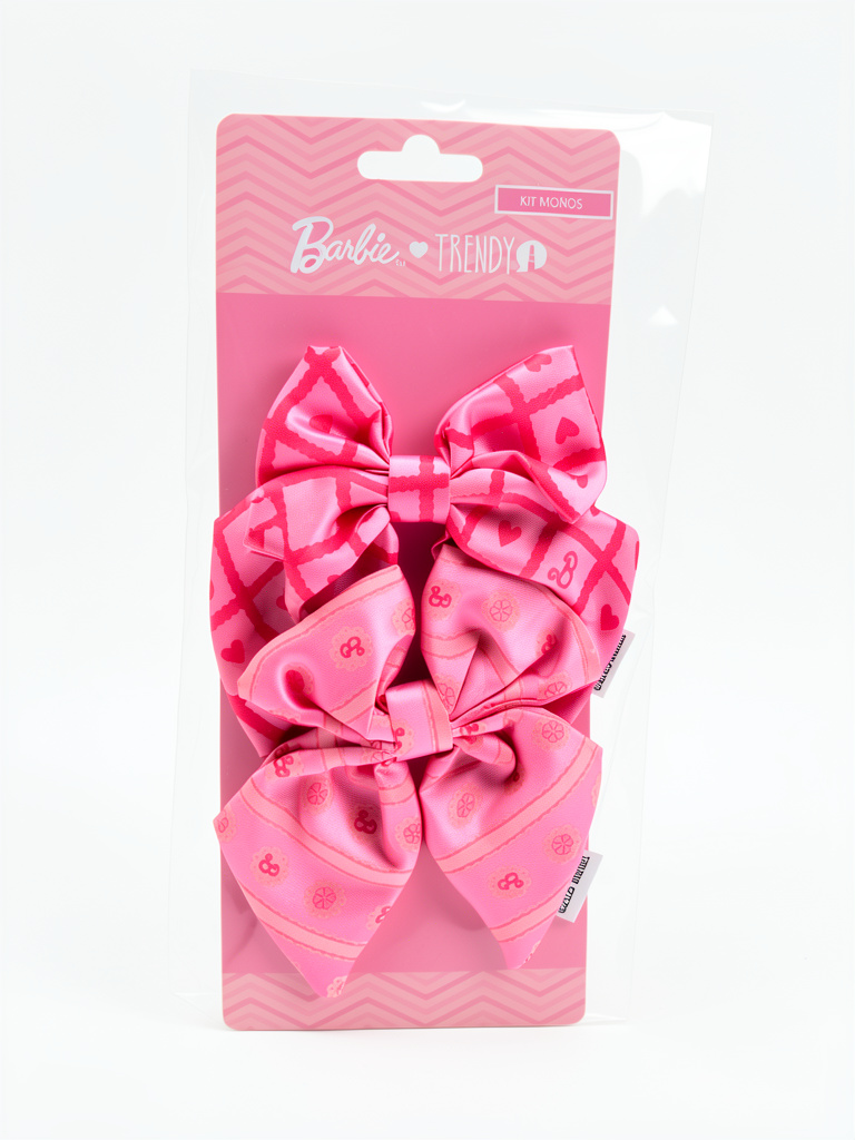 Barbie Trendy moños rosados
