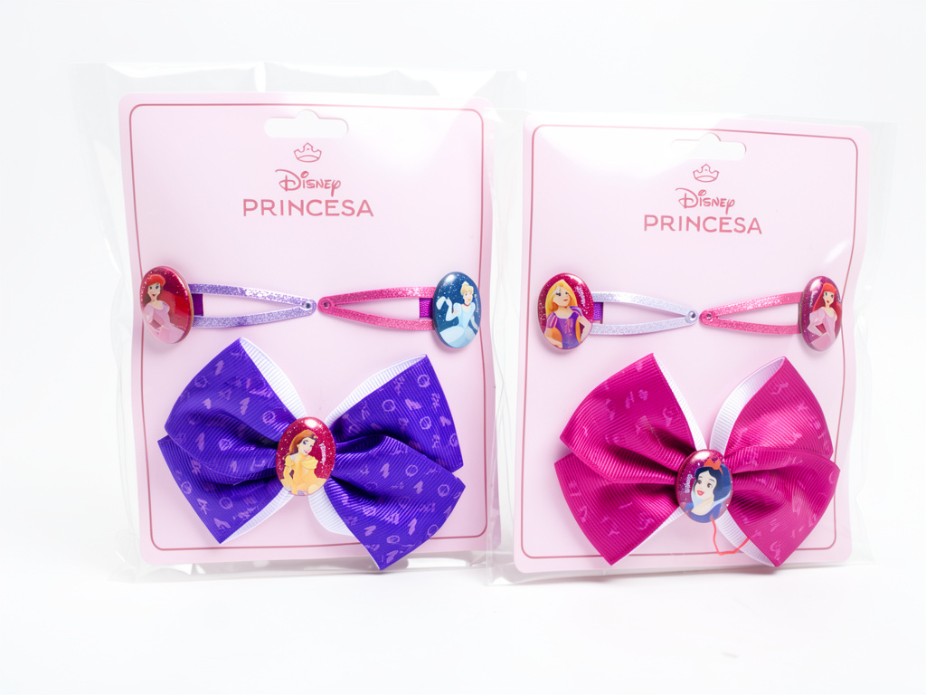Disney Princesa moño y hebillas