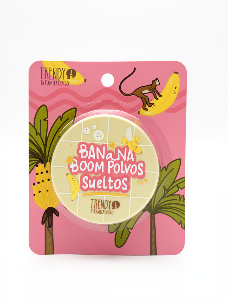 Trendy Banana Boom polvos sueltos