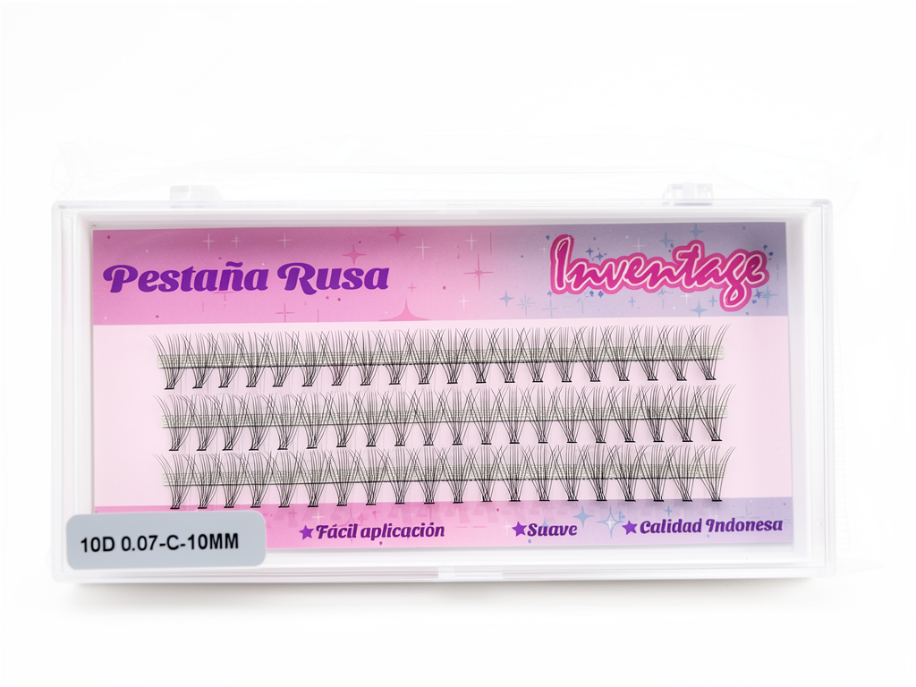 Inventivez pestañas rusa 10mm