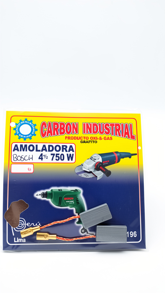 CARBON PARA AMOLADORA BOSCH 4 1/2 750W